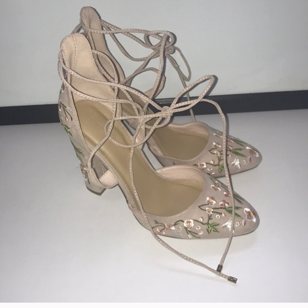 Floral heels
